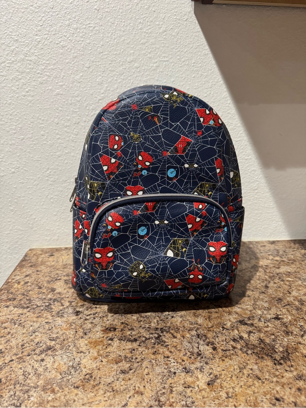 Funko - Marvel Spiderman Backpack Navy with Red and Gold Accents